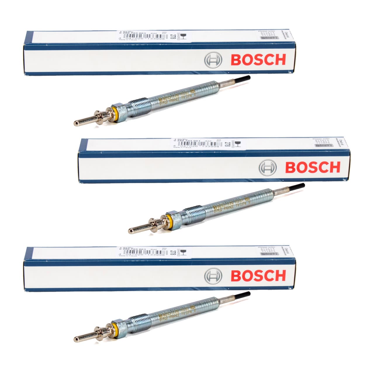Свеча накала Bosch, 0250703001