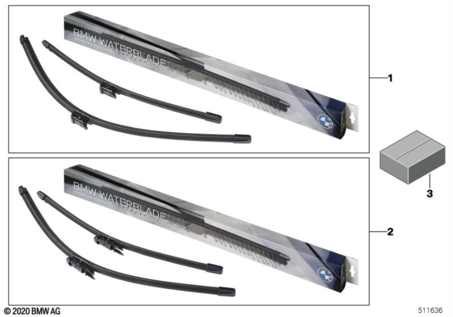 Комплект дооснащения WATERBLADE, 61615A121A0